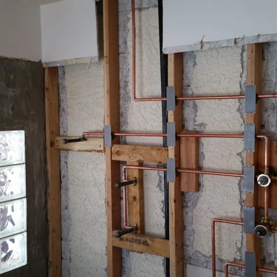 Copper pipe installation for Burst Pipe Repair in Waconia