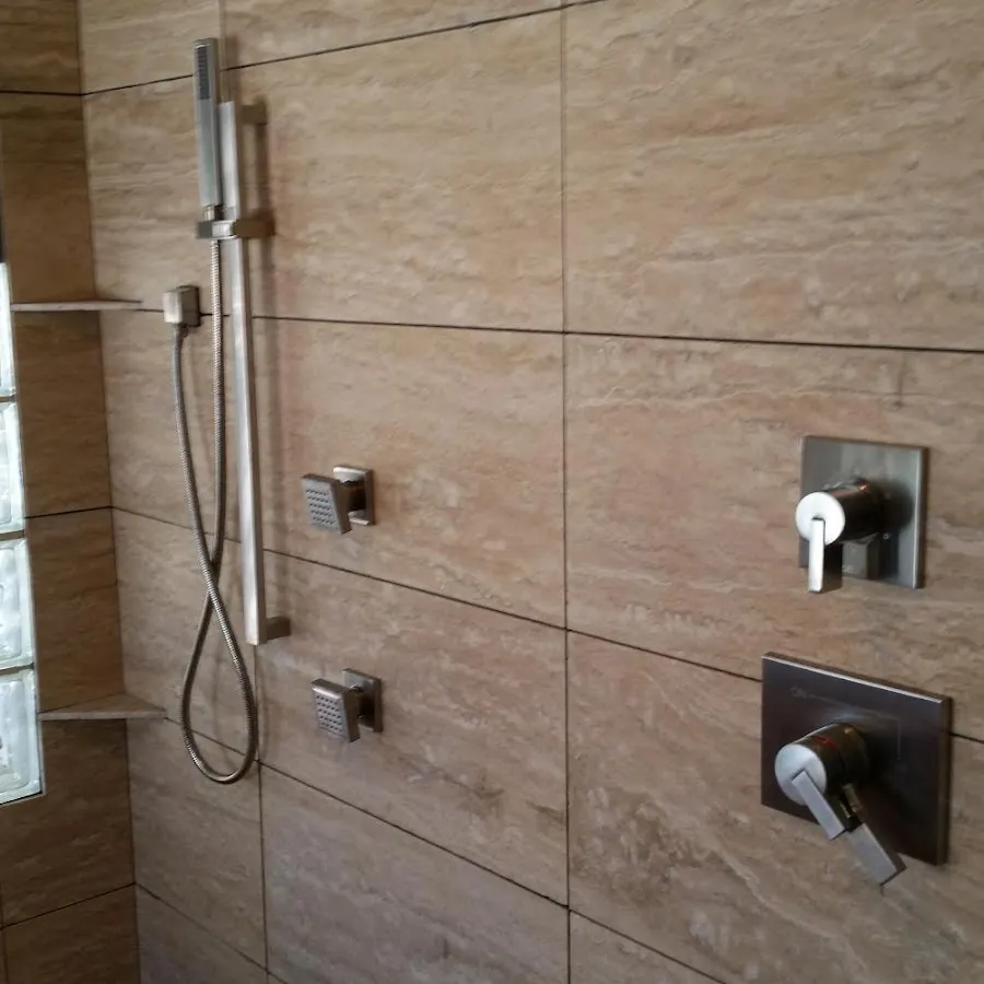 Shower fixture installation for Frozen Pipe Repair in Waconia
